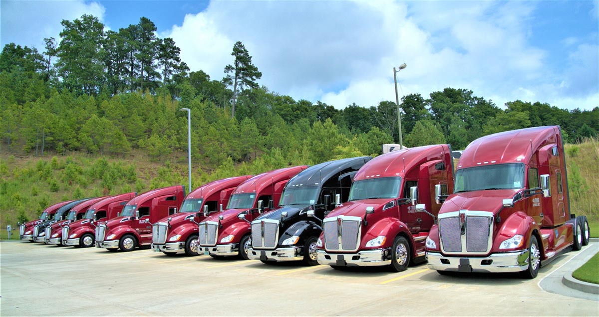 Tribe Transportation Inc trucks